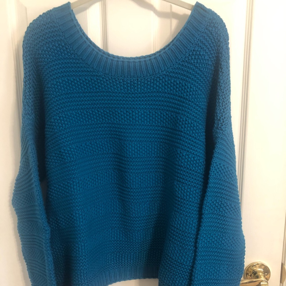 NEW PRICE!  NWT Slouchy Scoopneck Sweater